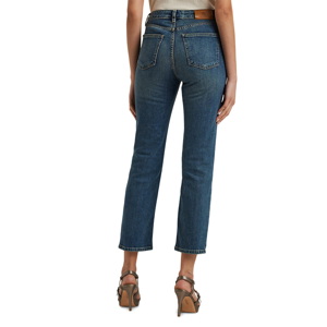 Lauren Ralph Lauren High-Rise Straight Ankle Jean